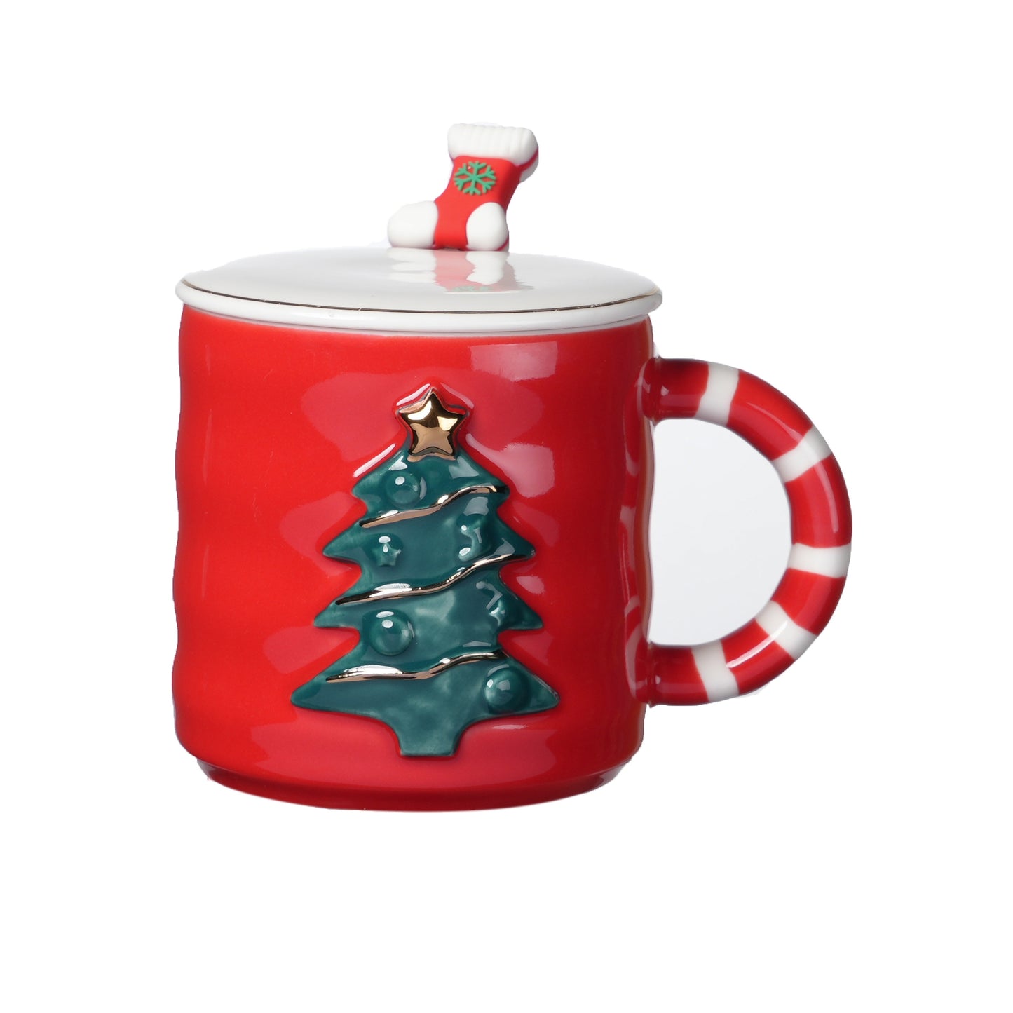 Festive Christmas Tree Ceramic Mug Set – Gift Box Edition | Seasons Co.