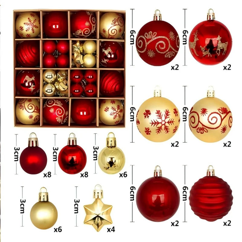 Christmas Tree Ornaments – Shiny Bauble Edition