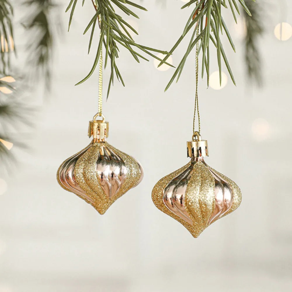 Christmas Tree Ornaments – Santa Hanging Edition (Set of 2)