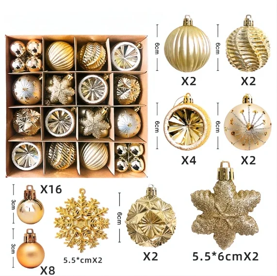 Christmas Tree Ornaments – Shiny Bauble Edition