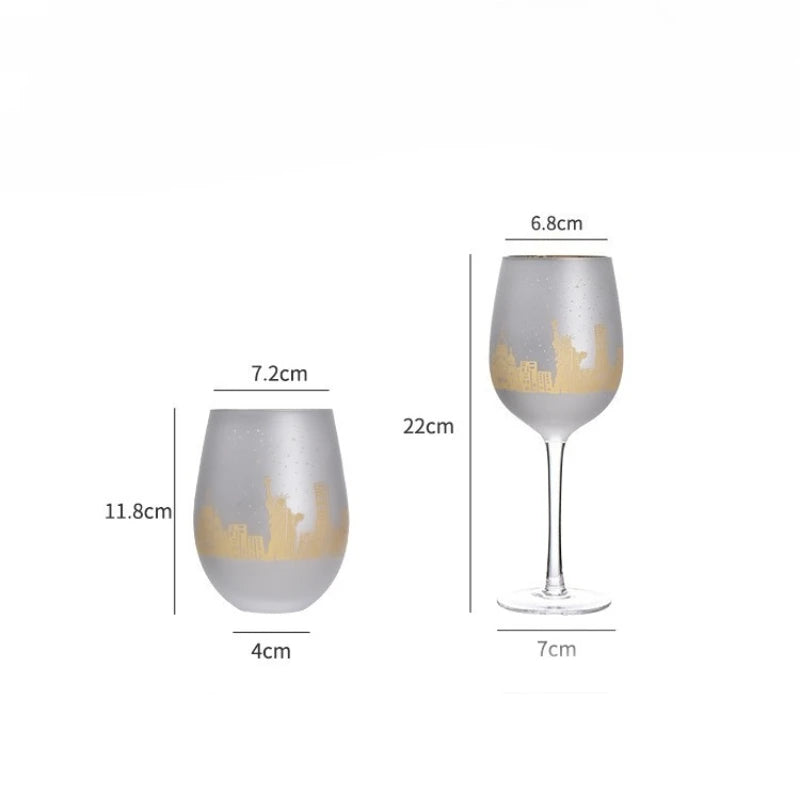 Christmas Tree Goblet Wine Glass – Electroplated Holiday Edition