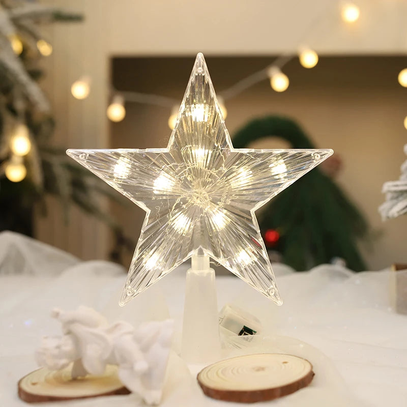 Starlight Glow LED Christmas Topper — Warm White Edition | Seasons Co.
