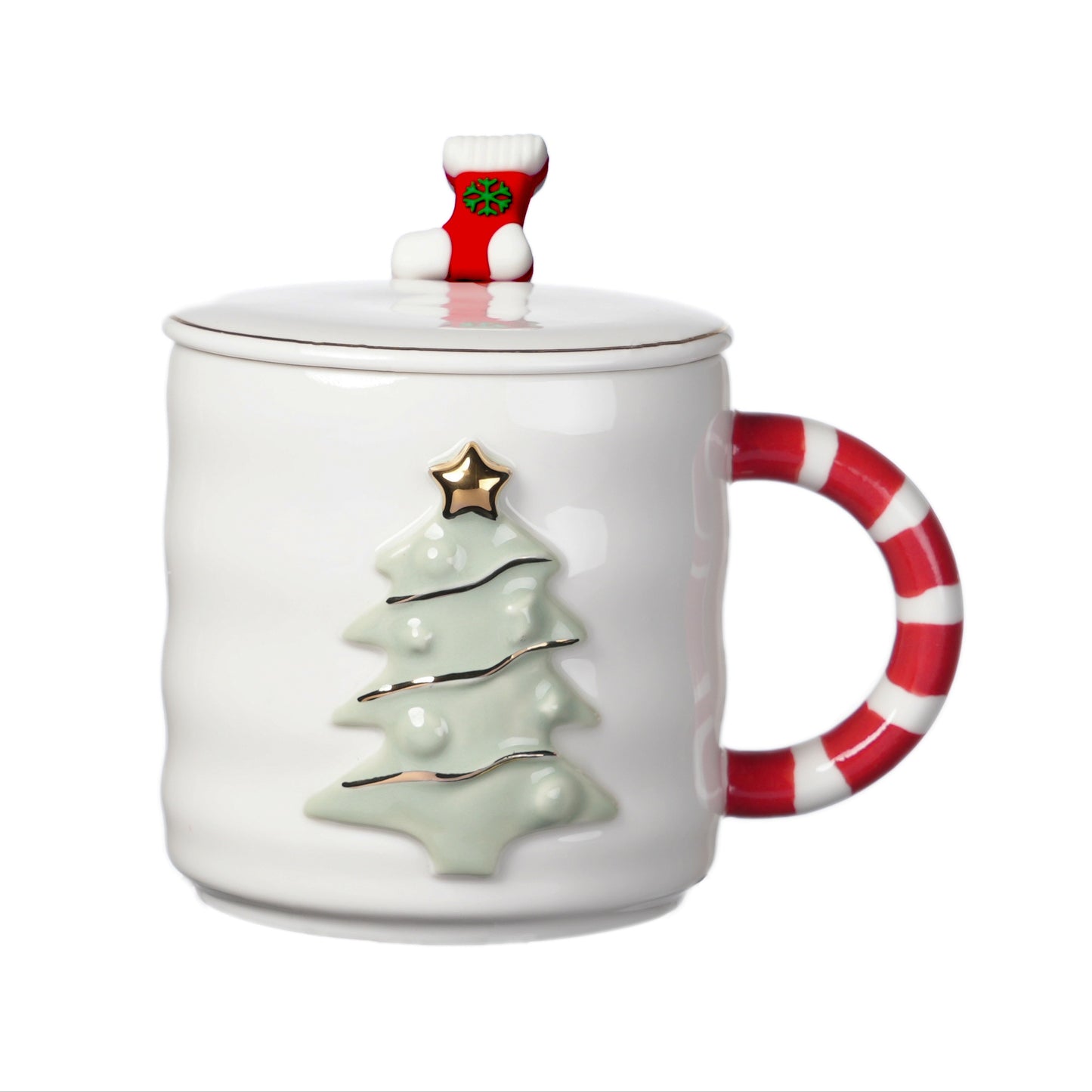Festive Christmas Tree Ceramic Mug Set – Gift Box Edition | Seasons Co.