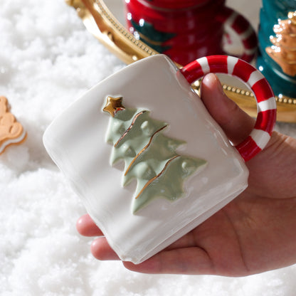 Festive Christmas Tree Ceramic Mug Set – Gift Box Edition | Seasons Co.