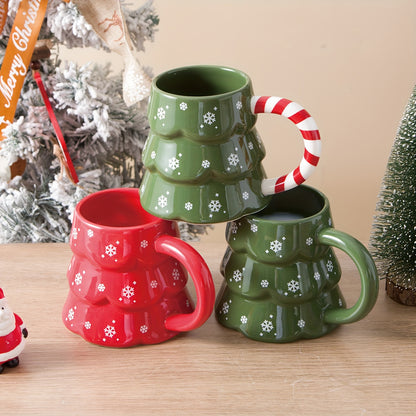 Christmas Tree Coffee Mug – Snowflake Edition | Seasons Co.