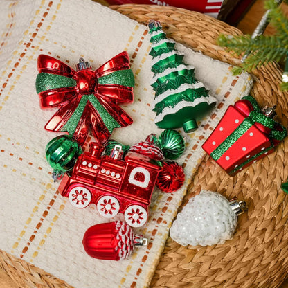 Full Christmas Ornament Set — 82-Piece Complete Tree Collection | Seasons Co.