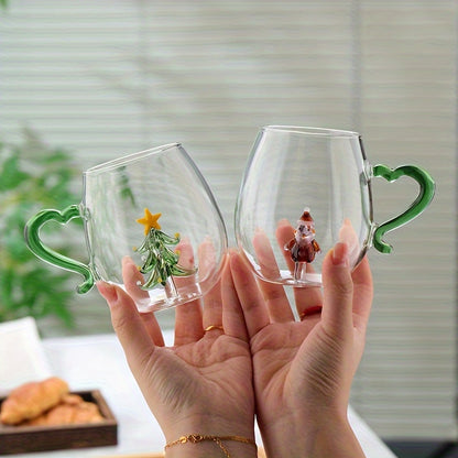 Verre Amour Festif — Édition Noël 3D | Seasons Co.