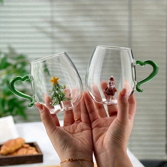 Copa de cristal Amor Festivo — Edición Navideña 3D | Seasons Co.