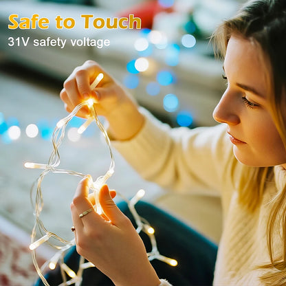 LED Icicle Fairy Lights – 10m