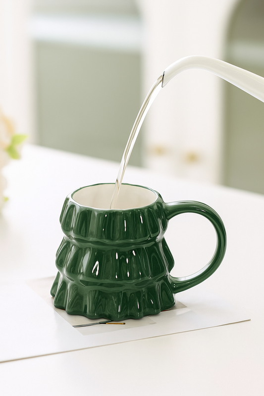 Christmas Tree Porcelain Mug