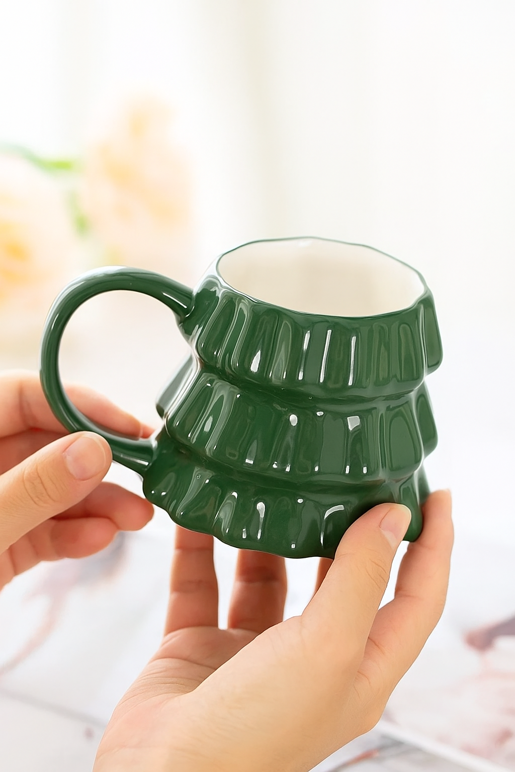 Christmas Tree Porcelain Mug