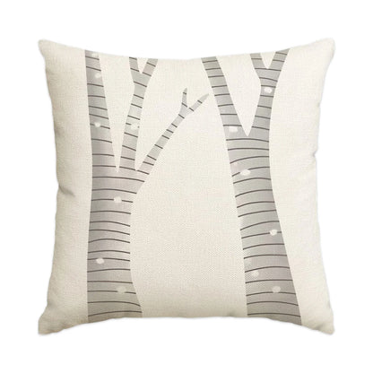 Christmas Pillow Covers – Tree, Snowman & Snowflake Edition (1 / 4 pcs)