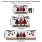 Christmas Kitchen Floor Mat – Tree & Ornament Edition (1 / 2 / 3 pcs)