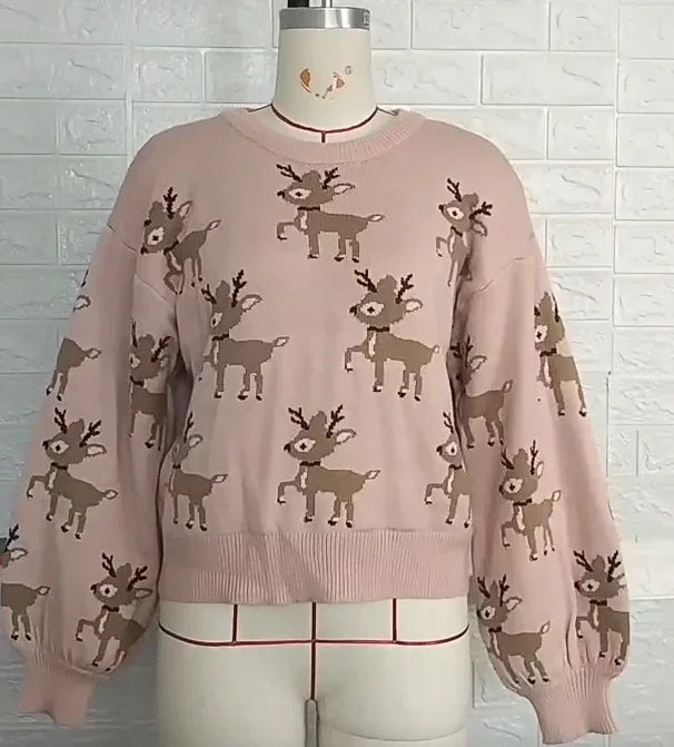 Suéter de punto Holly — Edición navideña roja | Seasons Co.