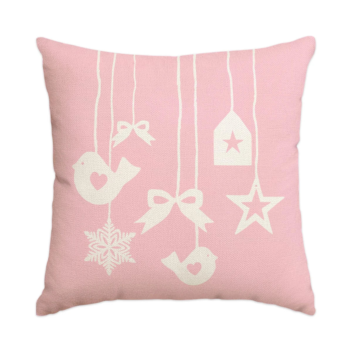 Christmas Pillow Covers – Tree, Snowman & Snowflake Edition (1 / 4 pcs)
