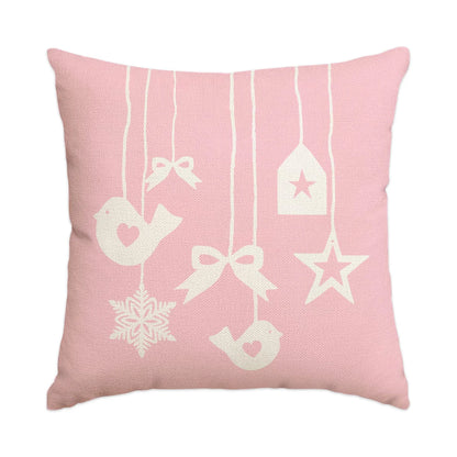 Christmas Pillow Covers – Tree, Snowman & Snowflake Edition (1 / 4 pcs)