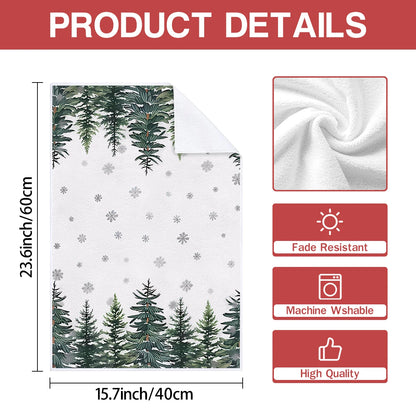 Christmas Kitchen Towels – Cedar & Mistletoe Edition (Set of 2 / 4)