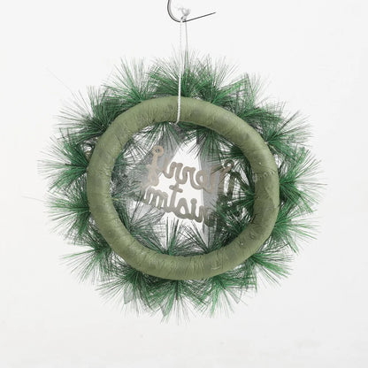 Silver Radiance Christmas Wreath — Elegant Mixed Decoration | Seasons Co.