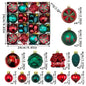 Christmas Tree Ornaments – Shiny Bauble Edition BIG PACK