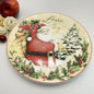 Creative Christmas Dinner Plate Set – Festive Breakfast Edition