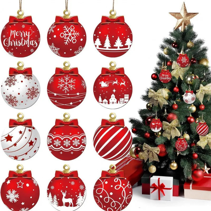 Christmas Tree Ornaments – Shiny Bauble Edition