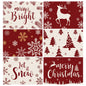 Christmas Placemats – Snowflake & Reindeer Edition (Set of 1 / 4 / 6)