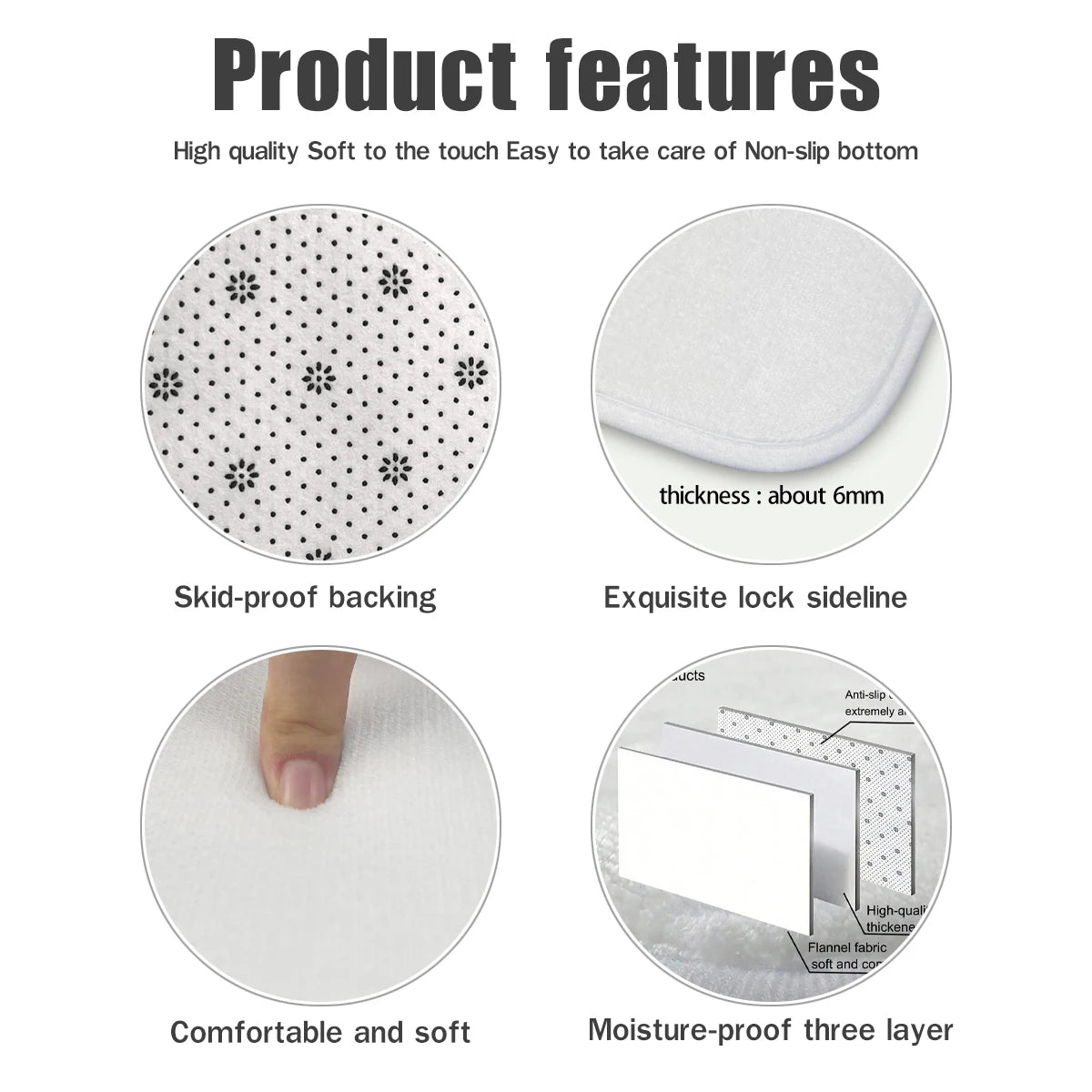 Christmas Kitchen Floor Mat – Tree & Ornament Edition (1 / 2 / 3 pcs)