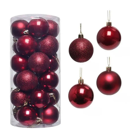 Christmas Tree Ornaments – Shiny Bauble Edition