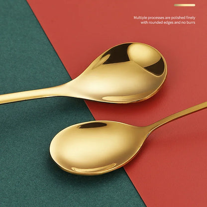 Christmas Coffee Spoon Set – 4 PCS Gold Edition
