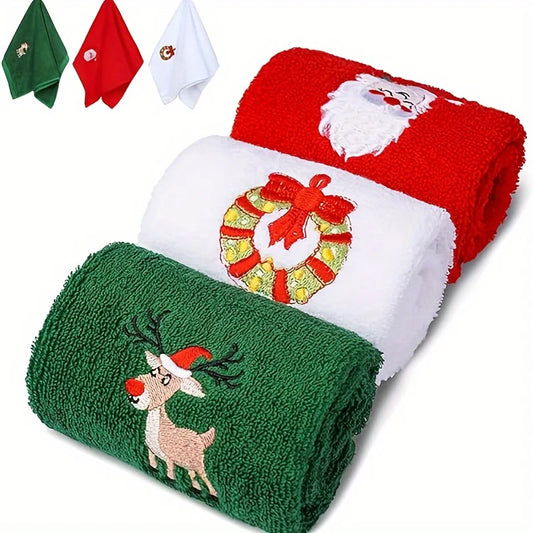 Christmas Towel & Bath Set – Merry Red Edition