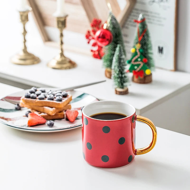 Christmas Ceramic Dinner & Mug – Festive Table Edition