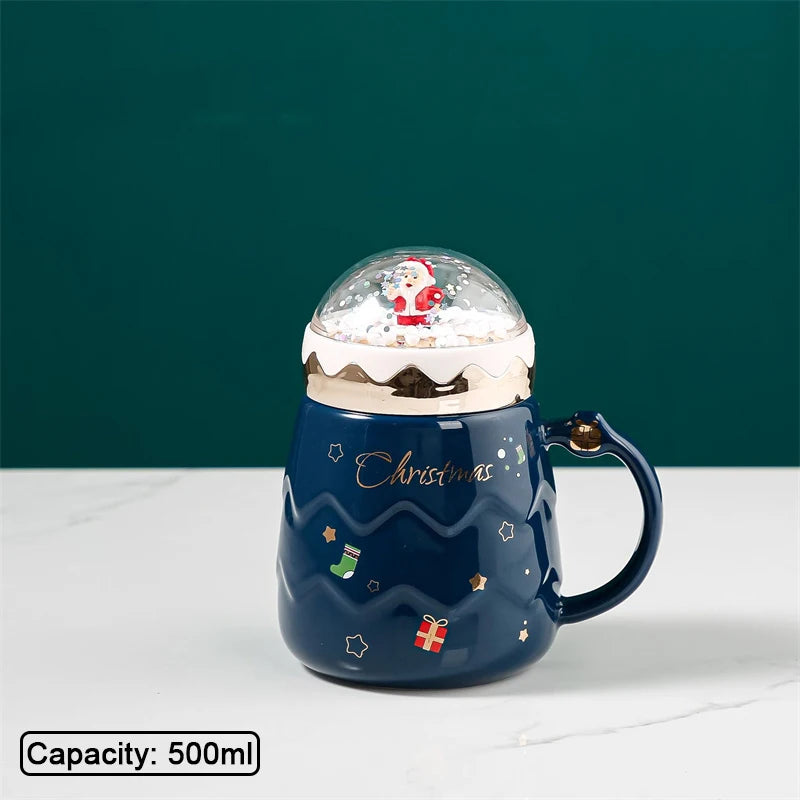 Christmas Ceramic Mug – Holiday Character Edition