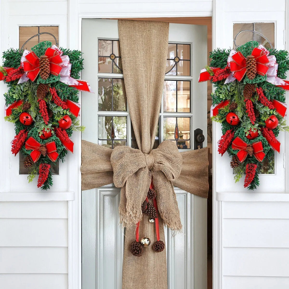 Grace Christmas Wreath — Pine, Cones & Bows Edition | Seasons Co.