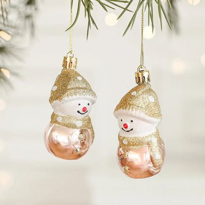Christmas Tree Ornaments – Santa Hanging Edition (Set of 2)
