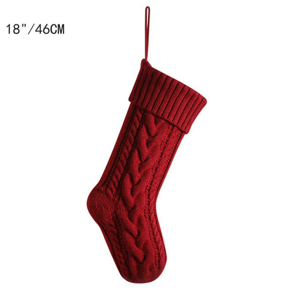 Christmas Stockings – Cable Knit Edition (Large Size)