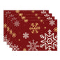 Christmas Placemats – Snowflake & Reindeer Edition (Set of 1 / 4 / 6)