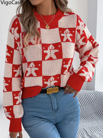 Jersey de punto a cuadros — Edición confort invernal | Seasons Co.