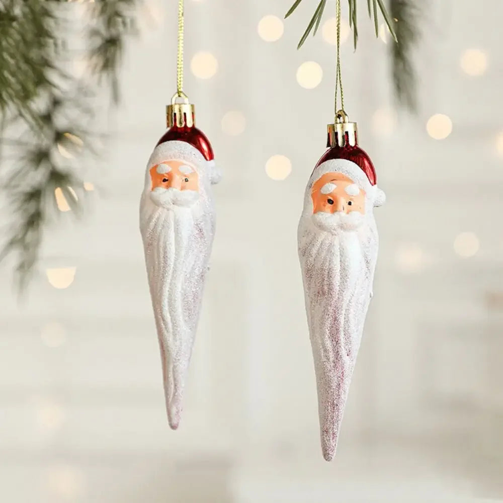 Christmas Tree Ornaments – Santa Hanging Edition (Set of 2)