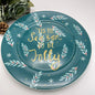 Creative Christmas Dinner Plate Set – Festive Breakfast Edition