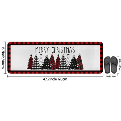 Kitchen Floor Mat – Star & Tree Edition