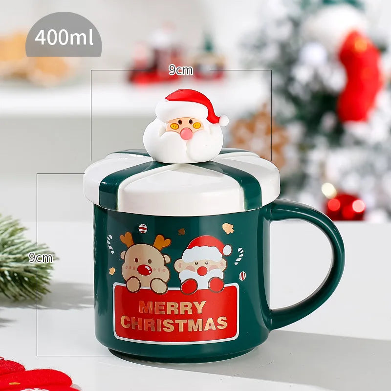 Christmas Ceramic Mug – Holiday Character Edition