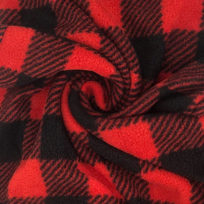 Men’s Fleece Pajama Pants – Warm Plaid Edition