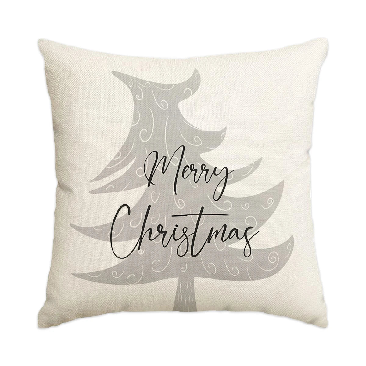 Christmas Pillow Covers – Tree, Snowman & Snowflake Edition (1 / 4 pcs)