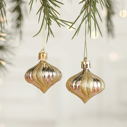 Christmas Tree Ornaments – Santa Hanging Edition (Set of 2)