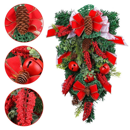 Grace Christmas Wreath — Pine, Cones & Bows Edition | Seasons Co.