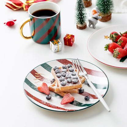 Christmas Ceramic Dinner & Mug – Festive Table Edition