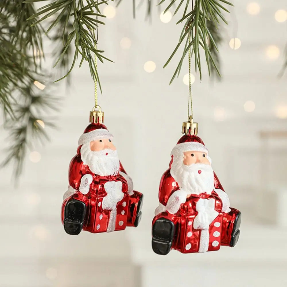 Christmas Tree Ornaments – Santa Hanging Edition (Set of 2)
