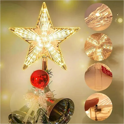 Starlight Glow LED Christmas Topper — Warm White Edition | Seasons Co.