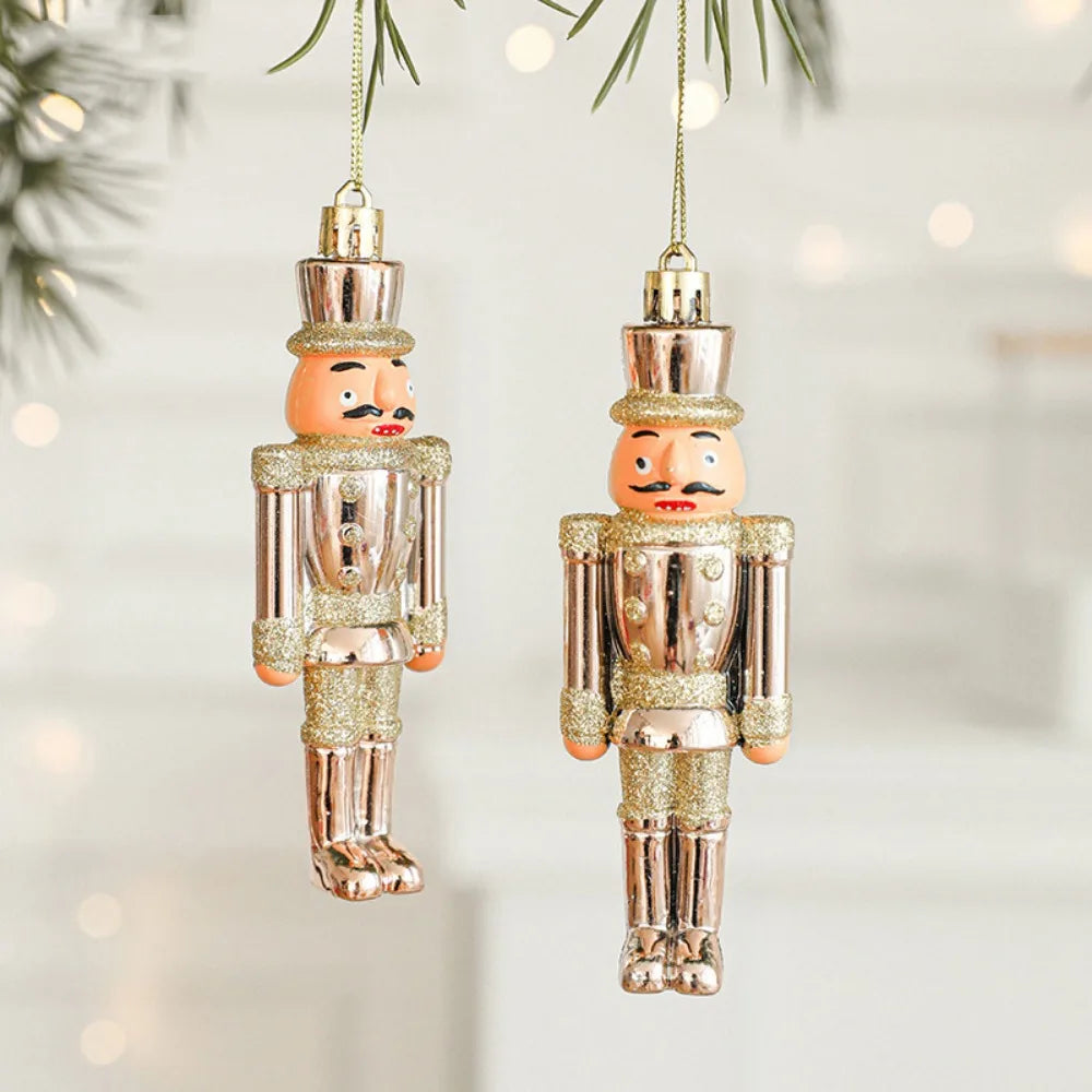 Christmas Tree Ornaments – Santa Hanging Edition (Set of 2)