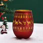 Christmas Tree Goblet Wine Glass – Electroplated Holiday Edition